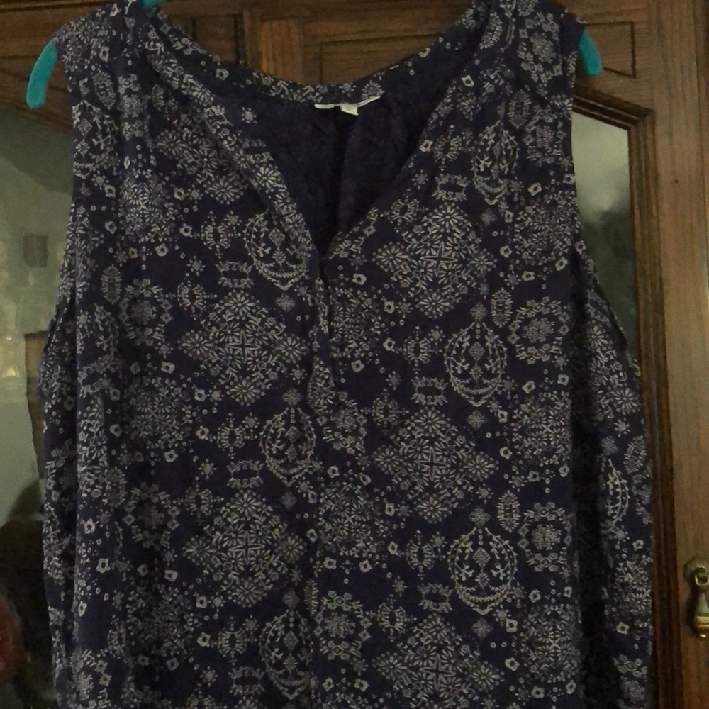 Blue Tank Top Size XL